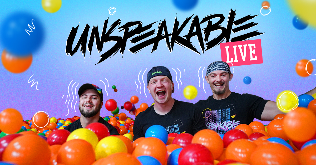 Unspeakable LIVE! BUY TICKETS NOW!
